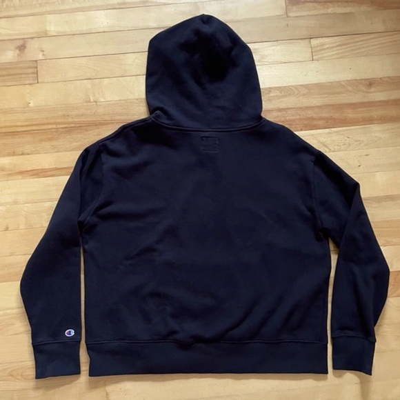 Champion Signature Fleece Hoodie/Sweatshirt. Pullover Style, Black, Size Medium - Picture 5 of 7